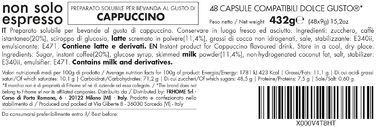 Кавові капсули Il Caff Italiano, сумісні з Dolce Gusto Cappuccino, 64 шт. Сумісність з кавовими капсулами Dolce Gusto унікальний вершковий смак Сумісність з капсулами Nescaf Dolce Gusto Frhome