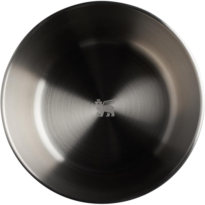 Миска Stanley Wildfare Pro з нержавіючої сталі, штабелюється, 473 мл, складаний посуд для кемпінгу, необхідне для вашої кухні, без BPA, бліда галька та камінь