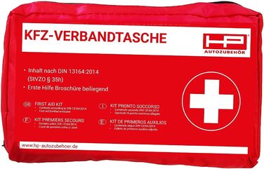 Аптечка червоного кольору - Мінімальний термін зберігання мін. 4 роки Без масок, 10039 KFZ -