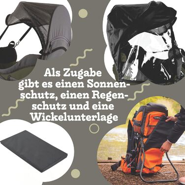Для дитини до 18 кг - Ергономічний дитячий рюкзак для дитини - Преміум Toddler Carrier - Рюкзак для дитини - Люлька для малюка - Р