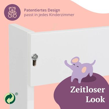 Пеленальний матрацик сумісний з комодами IKEA Malm тощо. 80x78x10 см Пеленальний матрацик з білого дерева МДФ Пеленальний блок пре