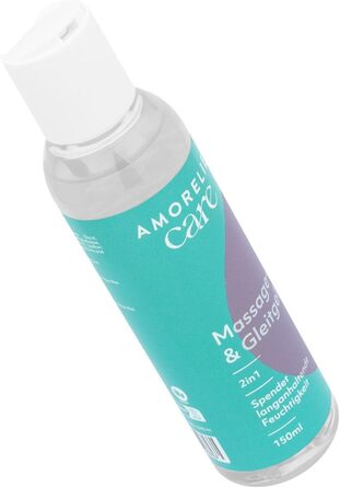 Інтимний гель AMORELIE Care 2в1 для масажу та зволоження, 150 мл