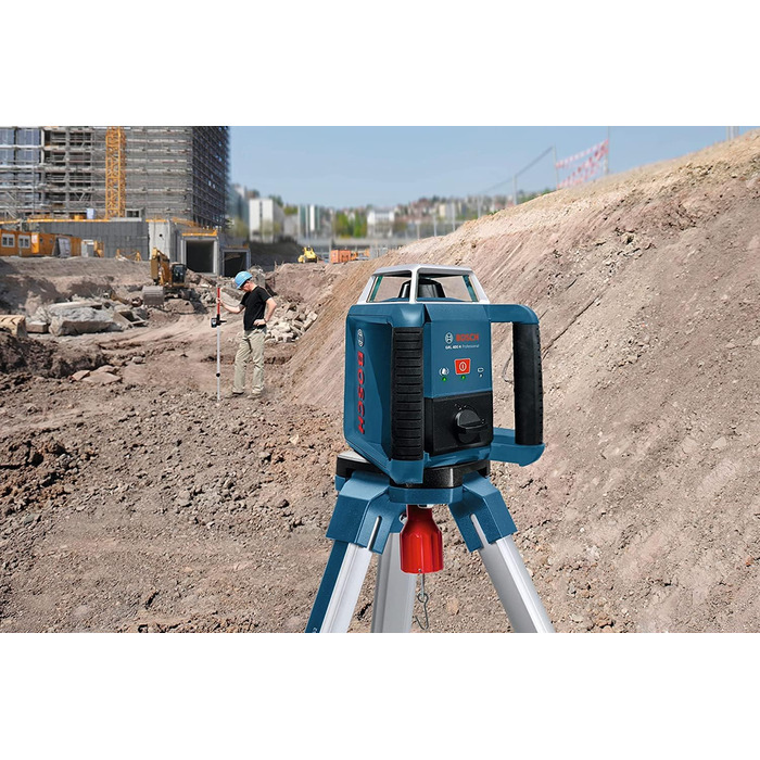 Поворотно-нівельний лазер Bosch Professional GRL 400 H Кейс LR 1