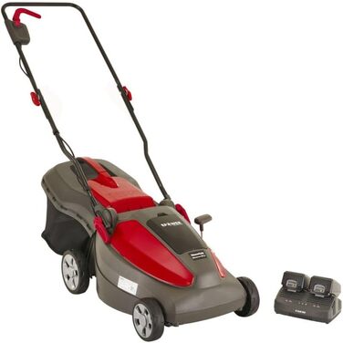 Акумуляторна газонокосарка Mountfield Electress 38 Li Kit, 38 см різання, з акумулятором 20 В (2х4 Ач) та зарядним пристроєм