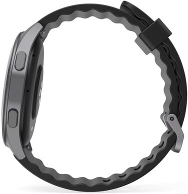 Розумний годинник Hama (кольоровий AMOLED-дисплей 1,43 дюйма, GPS, функція телефону, водонепроникний, WhatsApp, голосовий помічник, трекер сну, 110 спортивних режимів плани тренувань, крокомір, пульсометр, калорії тощо) чорний