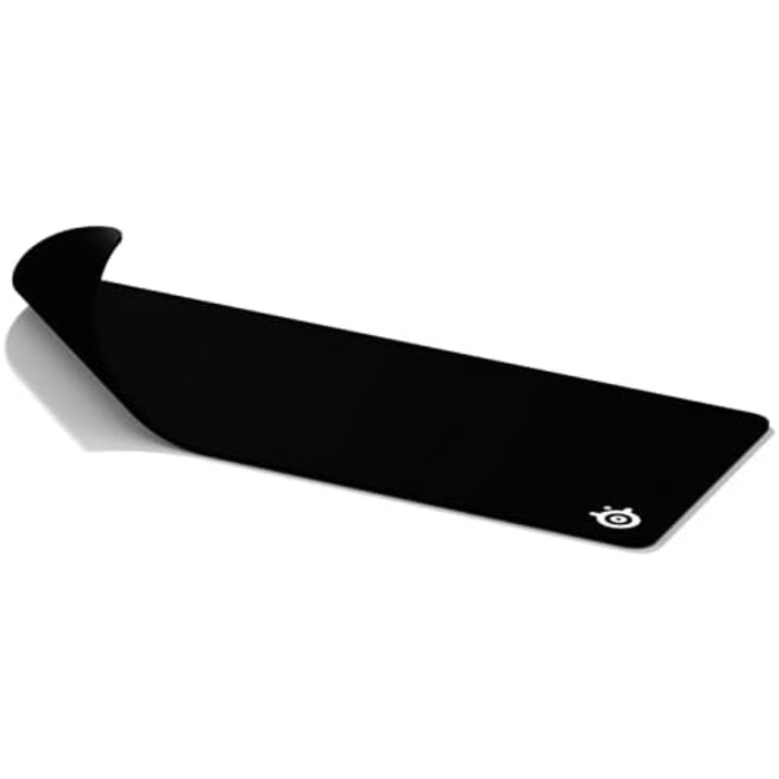 Ігровий килимок для миші - тканинний - гумова підкладка - чорний (900 мм x 400 мм)