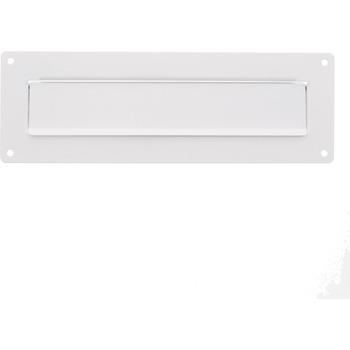 Зовнішня кришка поштової скриньки Burg Wächter Porta 796 W – алюміній/оцинкована листова сталь, біла