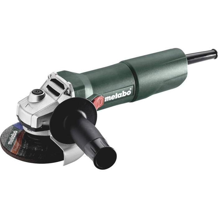 Кутова шліфувальна машина Metabo W 750-115 (603604000) Картонна коробка, 750 Вт, діаметр диска 115 мм, швидкість холостого ходу 11
