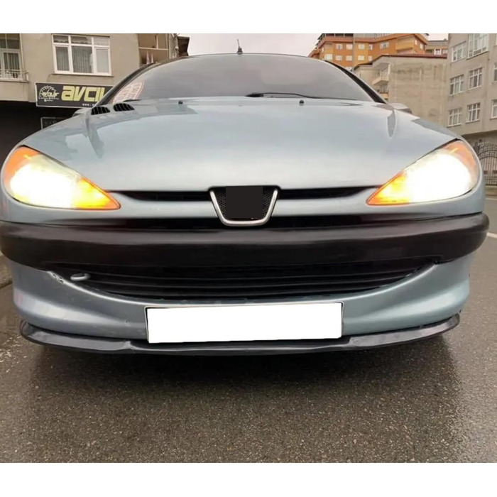 МАГАЗИН ЕЛІТ ТЮНІНГУ Для Peugeot 206 207 306 Cupra R Передній бампер Lp Спойлер Lp Універсальний 3 шт. и Обвіс Спортивний тюнінг Протектор Автомобільні аксесуари Зовнішні частини