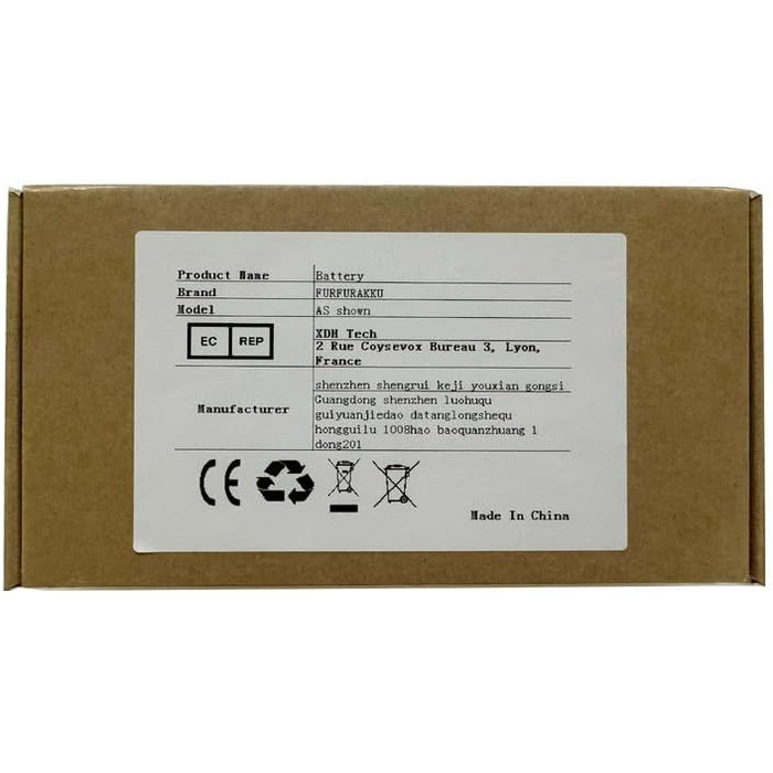 Замінний акумулятор FURFURAKKU CTL621F 295-7530, сумісний з Eco-Drive Ca-Libre H010 H018 H030 H050 H054 H058 H059 H100 H106 H109 H10A H10B H110 H111 H112 H800 H804