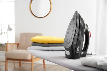 Парова праска Russell Hobbs 3100 Вт, пар 70 г / хв, додатковий паровий удар 210 г / хв Праска (350 мл, керамічна підошва, функція