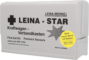 Аптечка першої допомоги DIN 13164 B з рятувальною ковдрою, 73600