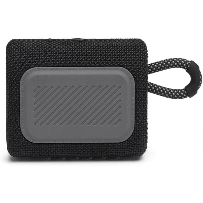 Маленька Bluetooth-колонка JBL GO 3 чорного кольору - Водонепроникна портативна колонка для подорожей - До 5 годин відтворення на