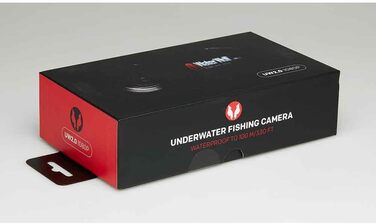 Підводна екшн-камера WaterWolf 2.0 WiFi для риболовлі - 1080p HD підводна камера, ширококутний огляд 120 градусів, водонепроникна камера до 100 м з комплектом аксесуарів