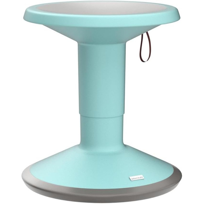 Ергономічний стілець з поворотним ефектом - регульований по висоті - стілець з неслизькою основою та захистом від перекидання - оф