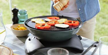 Газовий гриль Campingaz 360 Grill CV безкоштовний набір з 4 грилів CV470. Спеціальна пропозиція гриль унісекс для дорослих, антрацитовий, один розмір, для кемпінгу та активного відпочинку