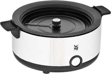 Кухонна міні-машина для попкорну для дому, виробник попкорну, гаряча плита з покриттям, кришка як миска для подачі, отвір для розтоплення масла, попкорн з цукром і сіллю, компактний, матовий з нержавіючої сталі