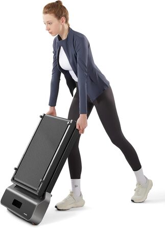 Бігова доріжка WalkingPad від KingSmith Z1, P1, A1 Pro, Z3 Hybrid Walking-Pad для дому/офісу, складна (залежно від моделі вантажопідйомність до 136 кг, швидкість 10 км/год усі моделі світлодіодний дисплей, застосунок, складання не потрібне) Z1 максимальна