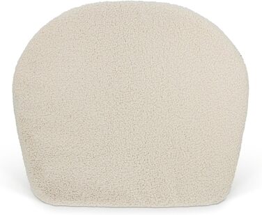 Дитяче крісло &quotВаш сюрприз&quot з іменем - Персоналізоване дитяче крісло з іменем або текстом, виготовлене з бавовни для хлопчиків та дівчаток віком від 1 до 4 років (Білий - Тедді)