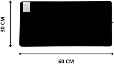Інфрачервоний обігрівач для столу 200 Вт, що встановлюється під стіл самоклеюча нагрівальна панель для столу та столу Зігріває ноги, регульована яскравість, інфрачервоне випромінювання понад 60 Durensa