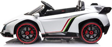 Дитячий автомобіль - Електромобіль Lamborghini Veneno - ліцензійний - 12V10AH, 4 двигуни - 2.4Ghz пульт дистанційного керування, M