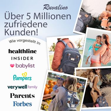 Дитячий пеленальний рюкзак, багатофункціональний пеленальний рюкзак для подорожей великої місткості з пеленальним килимком, водоне