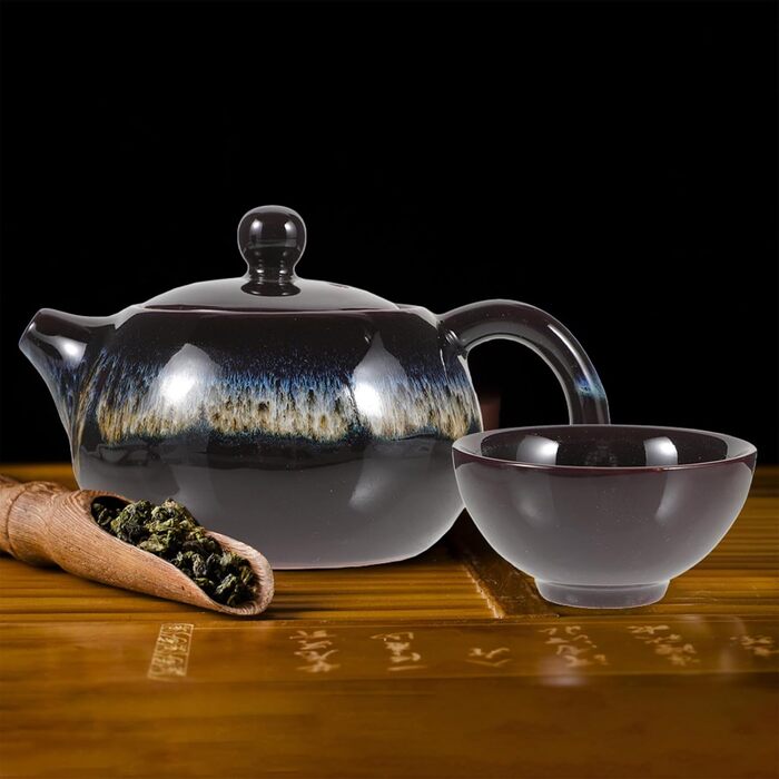 Набір для чаювання, керамічний, портативний, високої якості, в різних кольорах, для офісу та дому