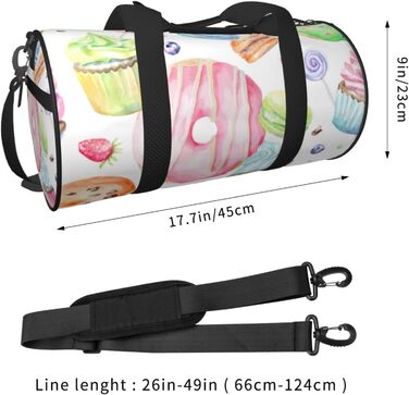 Універсальна дорожня сумка для подорожей, солодощів (кексів, мафінів, цукру), спортивна сумка для чоловіків та жінок, сумка-мішок, спортивна сумка