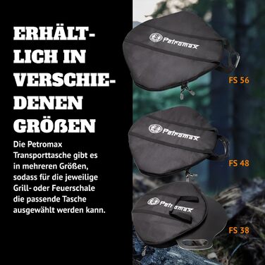 Сумка Relags Petromax для вогнища FS56, чорна, один розмір, 402428