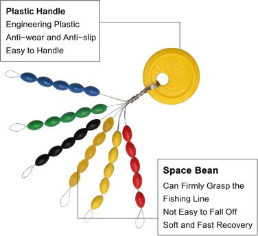 Риболовні стоппери, гумові, 30 в 1, овальні стопори для поплавця, барвисті боби Space Beans для оснащення. Розмір SS S M L LL