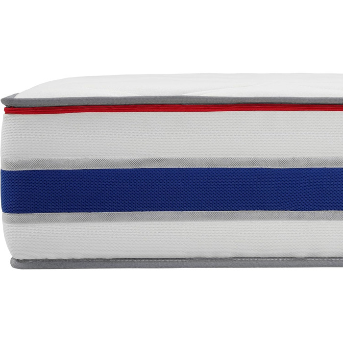 Матрац Arensberger RELAXX 160x200 см Матрац з холодної піни з 3D-піною з ефектом пам&39яті Ергономічна висота 25 см Реверсивний рівень жорсткості H2/H3 Чохол з гелевого пінопласту Згортальний матрац 160x200 см, точкова еластичність, COMFORT PLUS 160 x 200