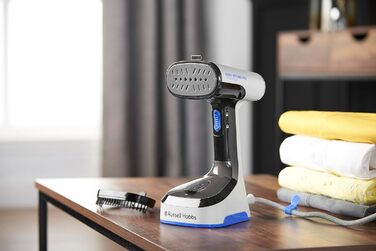 Паровий випрямляч Russell Hobbs складаний, компактне зберігання кабелю Steam & Fold (1500 Вт, швидке нагрівання, вкл. насадку для