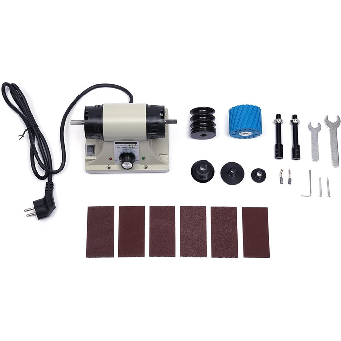 Електрична машина для полірування шкіри Потужність 350 Вт 0-8000 об/хв Підходить для шкіри рослинного дублення Портативний і простий у використанні