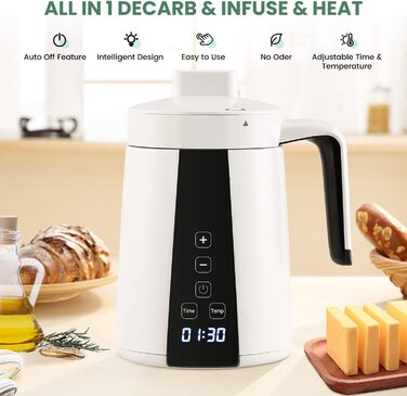 Хуаньюй декарбоксилятор для трав, машина для інфузії трав'яної олії, машина для трав'яного масла, трав'яний декарбоксилятор і заварювач