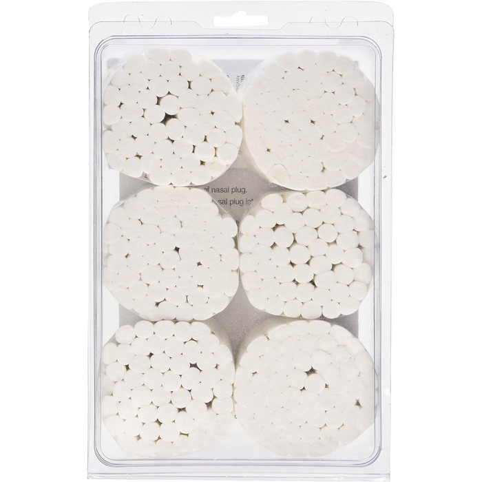 Назальні пробки, 300 штук (1 упаковка) 300 штук (1 упаковка) Білий