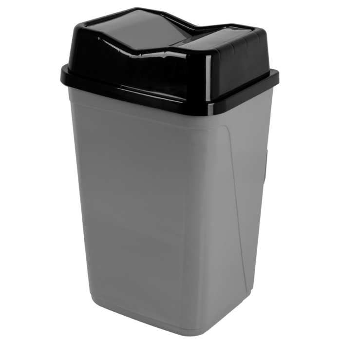 Кошик для сміття Violet House 0091 Бабочка METALIC 50 л (7196756)