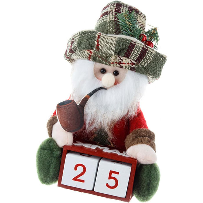 Плюшева іграшка гномик адвент-прикраса BUBEFSKD