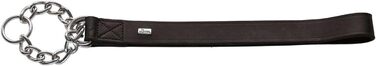 Нашийник з ланцюжком Aalborg чорний, розмір M