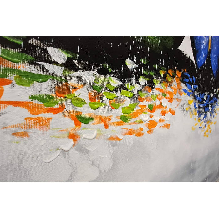 Моніка Мірафьорі I 100 РУЧНИЙ РОЗПИС I Картина Човни на пляжі 120х60 см Картина Ручний розпис Акриловий живопис Дуже великий акрил