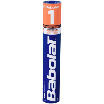 Білих воланів BABOLAT FEATHER SHUTTLECOKKS, 12