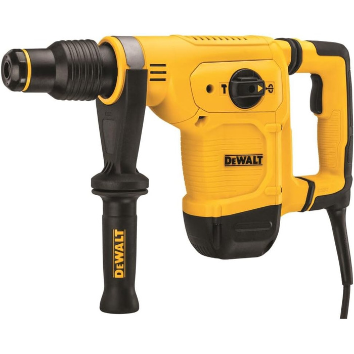 Перфоратор DEWALT SDS MAX, 10,5 А, 7,1 Дж, 5,4 кг, зменшена вібрація, дротовий (D25810K)
