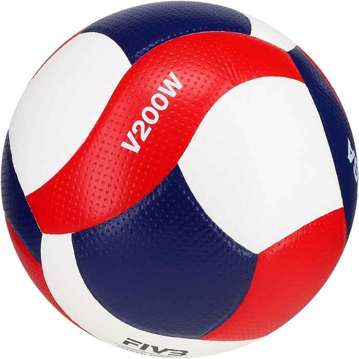 Професійний волейбольний м'яч Mikasa V200W-USA (FIVB Approved), Змагальний рівень, Розмір 5, Для гри у приміщенні