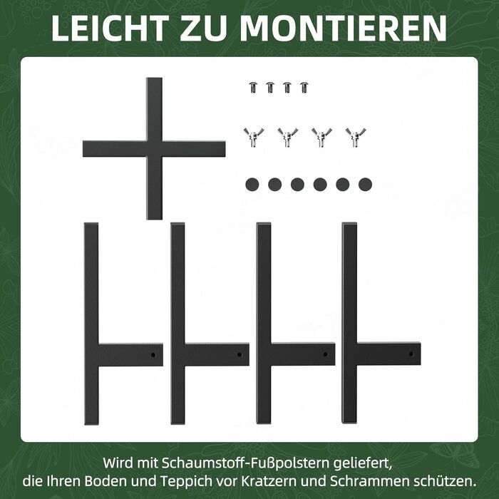 Регульована металева підставка для рослин ZMTECH, чорна, 20-35 см, сучасна підставка для квіткових горщиків, підставка для квітів середини століття для рослин у горщиках, для використання в приміщенні та на вулиці, для кутів кімнат, балконів, терас, внутр