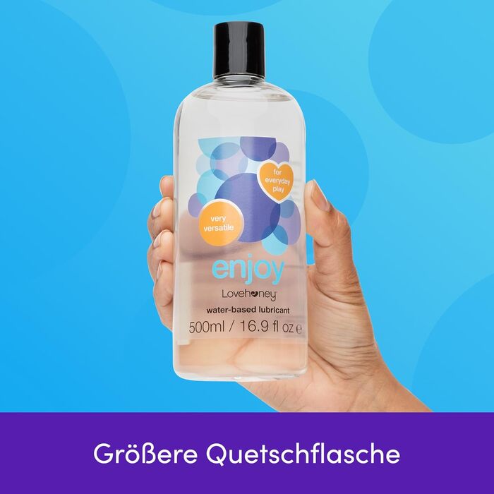 Водний лубрикант Lovehoney Enjoy, 500 мл