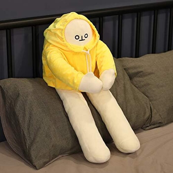М'яка іграшка BSOMAM Banana Man Toy, 40 см, жовтий