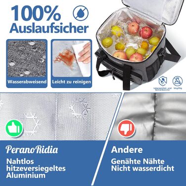 Складана сумка-холодильник для подорожей, ізольована сумка/термосумка/сумка-холодильник для їжі та напоїв, портативний холодильник для кемпінгу, пляжу, барбекю, гриля, пікніків, походів, шопінгу, 20 л