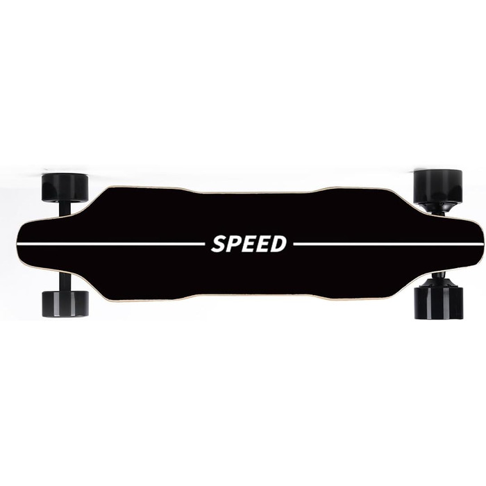 Електричний скейтборд D3L 31" Dual 500W Longboard – чотириколісний лонгборд з двома моторами 1000W, IPX4, 38 км/год, дальність 20 км, пульт 2.4G