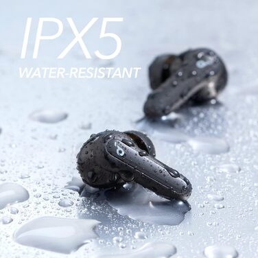 Саундкор від Anker P2 Mini Bluetooth навушники, навушники-вкладиші з 10-міліметровим аудіодрайвером, інтенсивні баси, еквалайзер,