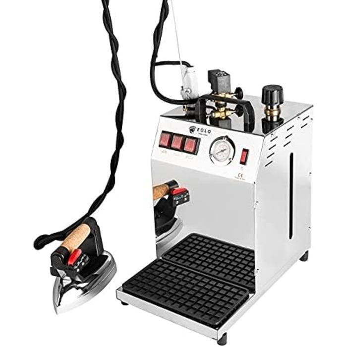 Професійна парова праска Прасувальна система GV06 INOX з нержавіючої сталі Професійна праска та антинакип Енергетичний клас A з ен