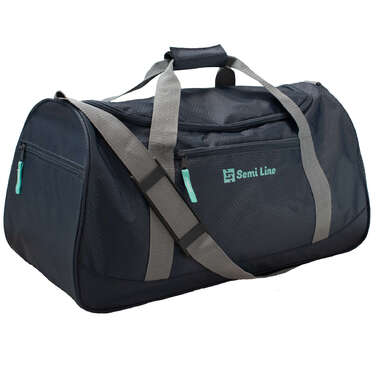 Сумка дорожня Semi Line 40 Navy/Grey (A3043-4)